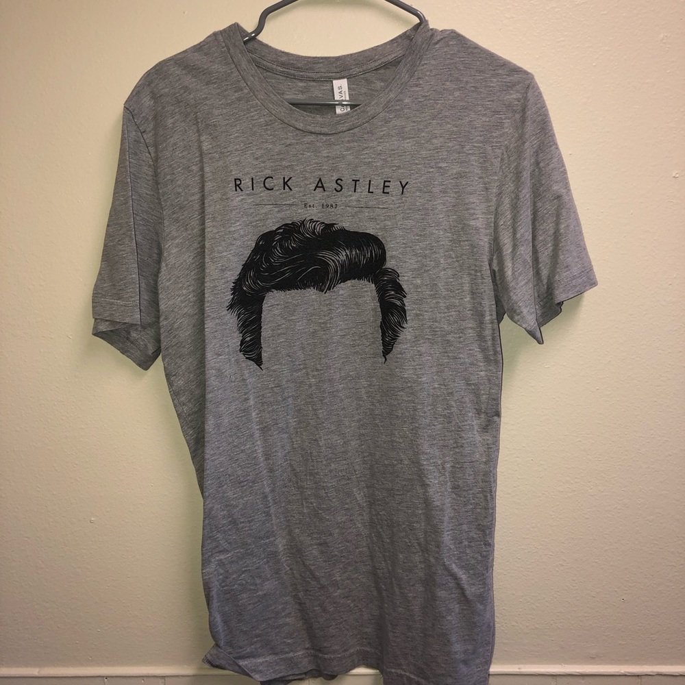 Rick Astley t-shirt